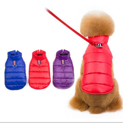 Autumn/Winter Multi-Color Cotton Dog Coat