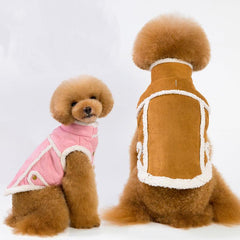 Suede Dog Coats | Trendy Jackets for Poodles & French Bulldogs