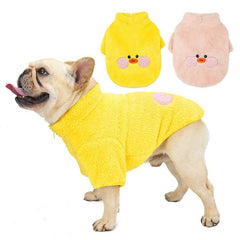 Cute Yellow Duck Dog Coat | Warm & Stylish