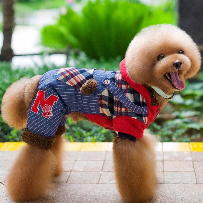 Stylish Winter Pet Jacket for Small Breeds