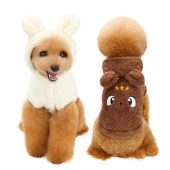 Stylish Embroidered Dog Outfit for Cozy Comfort