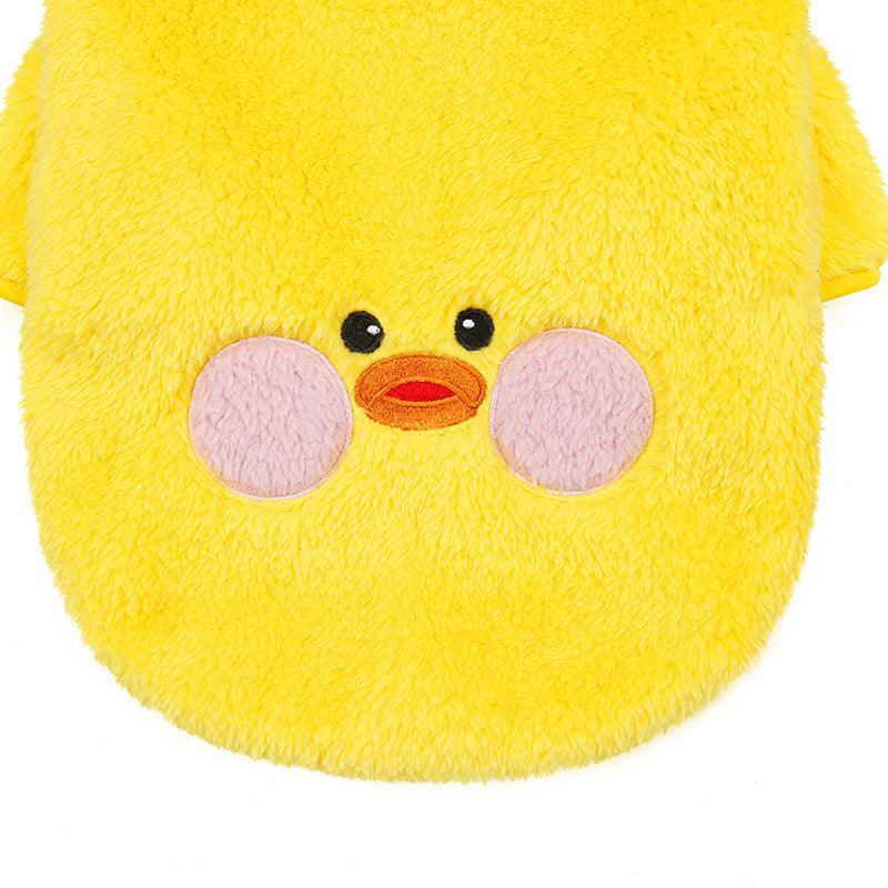 Cute Yellow Duck Dog Coat | Warm & Stylish