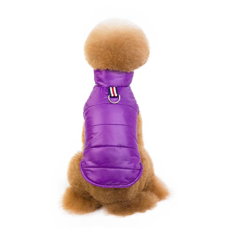 Autumn/Winter Multi-Color Cotton Dog Coat