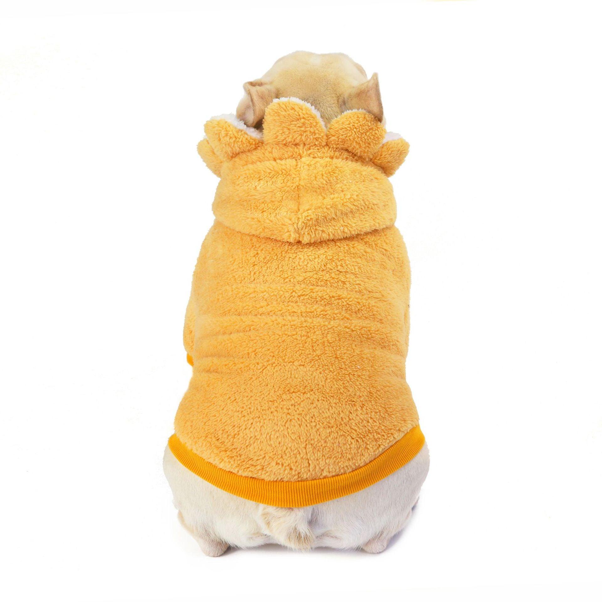 Cozy Fleece Dog Sweater for Winter