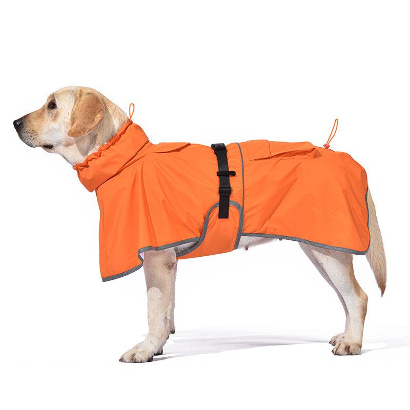 Deluxe Large Dog Raincoat: Weather the Storm in Style!