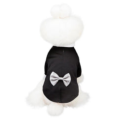 Bow Tie Dog Suit for Teddy & Chihuahua | Stylish Pet Outfit