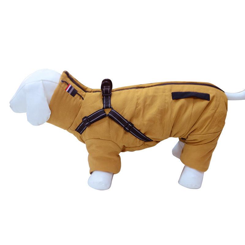 Reflective Dog Coats  & Harness Sets | Warm, Thick Dog Jackets