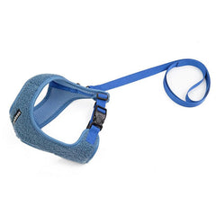 Bubble Fleece Dog Harness Leash for Small Pets