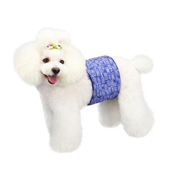 Stylish Waterproof Printed Male Dog Diapers