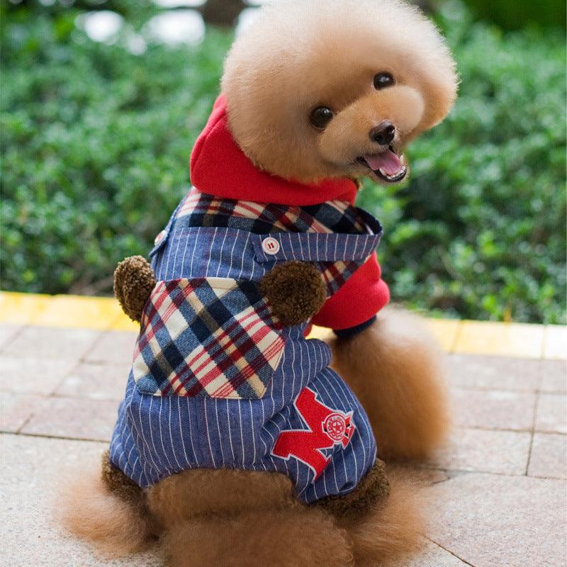 Stylish Winter Pet Jacket for Small Breeds