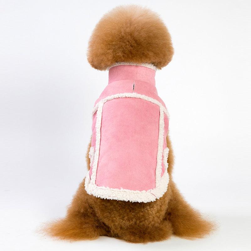 Suede Dog Coats | Trendy Jackets for Poodles & French Bulldogs