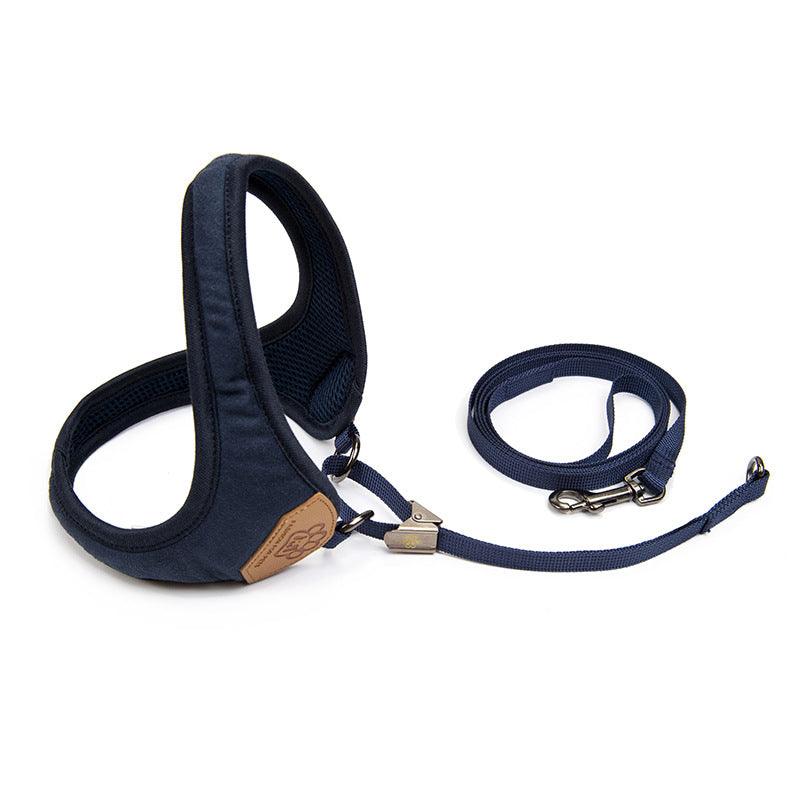 Cozy Velvet Pet Harness and Leash Set