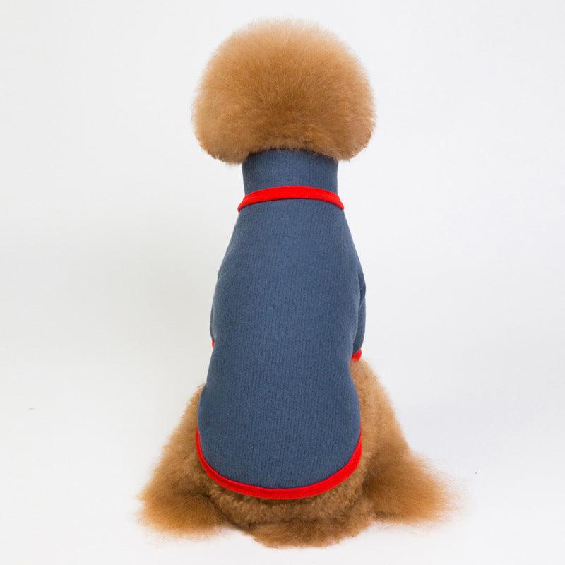 Cozy High Neck Fleece Dog Sweater: Ultimate Winter Warmth