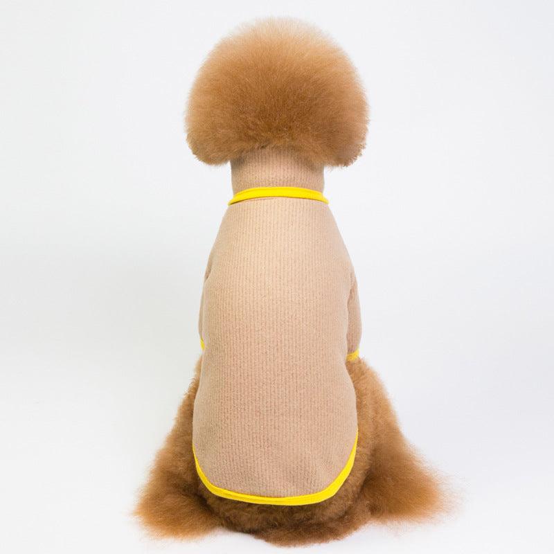 Cozy High Neck Fleece Dog Sweater: Ultimate Winter Warmth