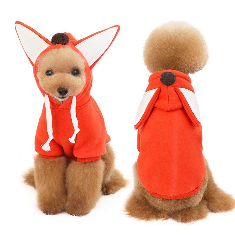 Transform Your Pup into a Foxy Fashionista with Cozy Fox Hoodie