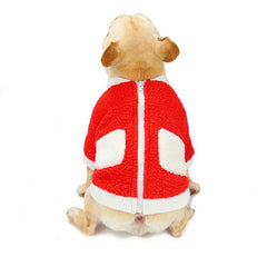 Cozy Bubble Fleece Dog Hoodie w/ Bear Ears