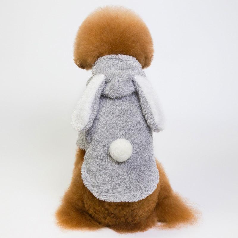 Fluffy Bunny Dog Coat: Cozy Canine Couture for Chilly Days