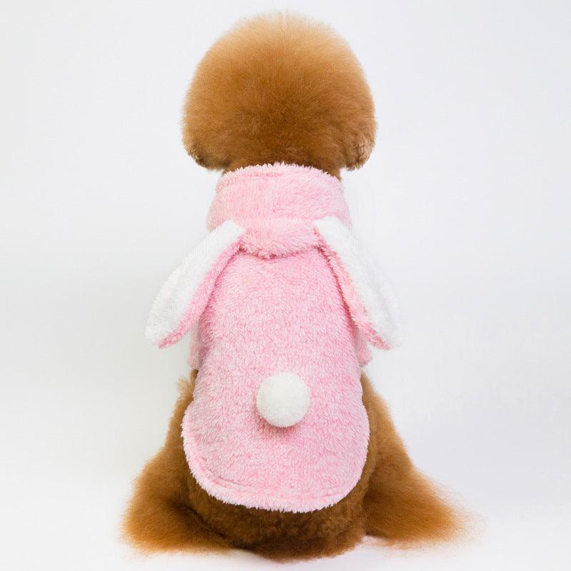 Fluffy Bunny Dog Coat: Cozy Canine Couture for Chilly Days